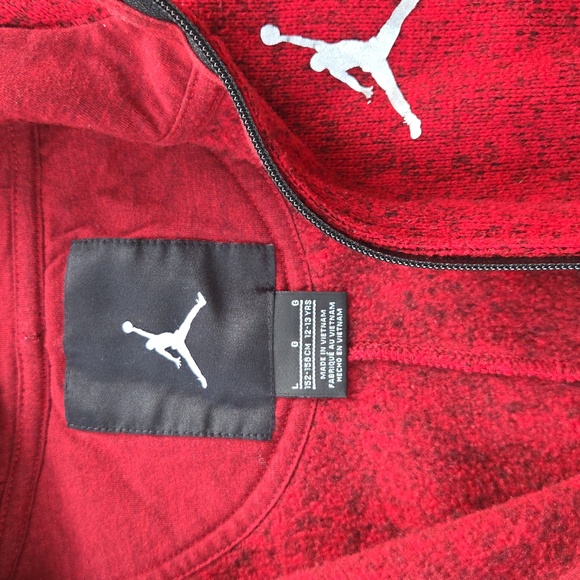 NIKE JORDAN Zip-Up Hoodie Jacket Size L. - Picture 3 of 8